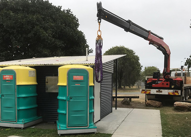 Portable Building — Tow Truck Provider in the Gold Coast