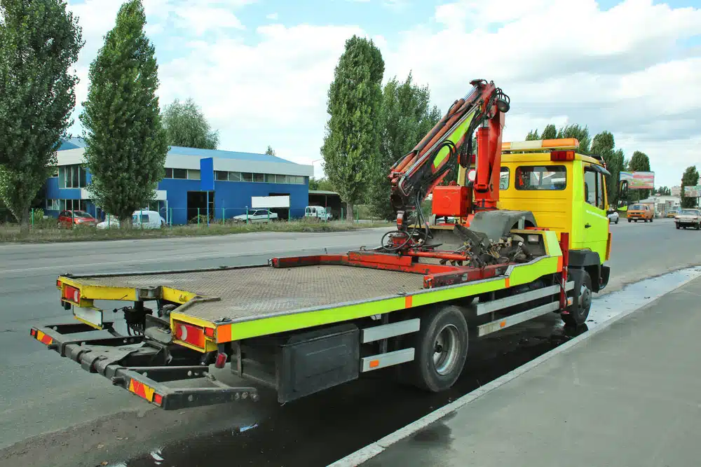 A Truck Crane