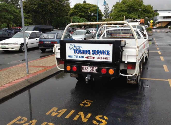 Company Car — Tow Truck Provider in the Gold Coast