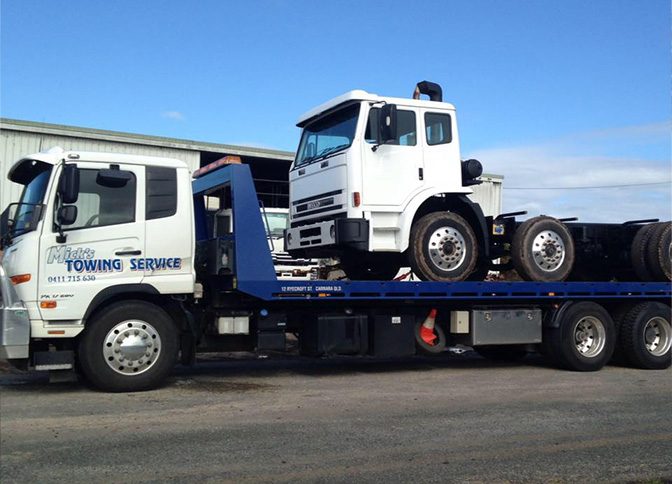 Truck Towing — Tow Truck Provider in the Gold Coast